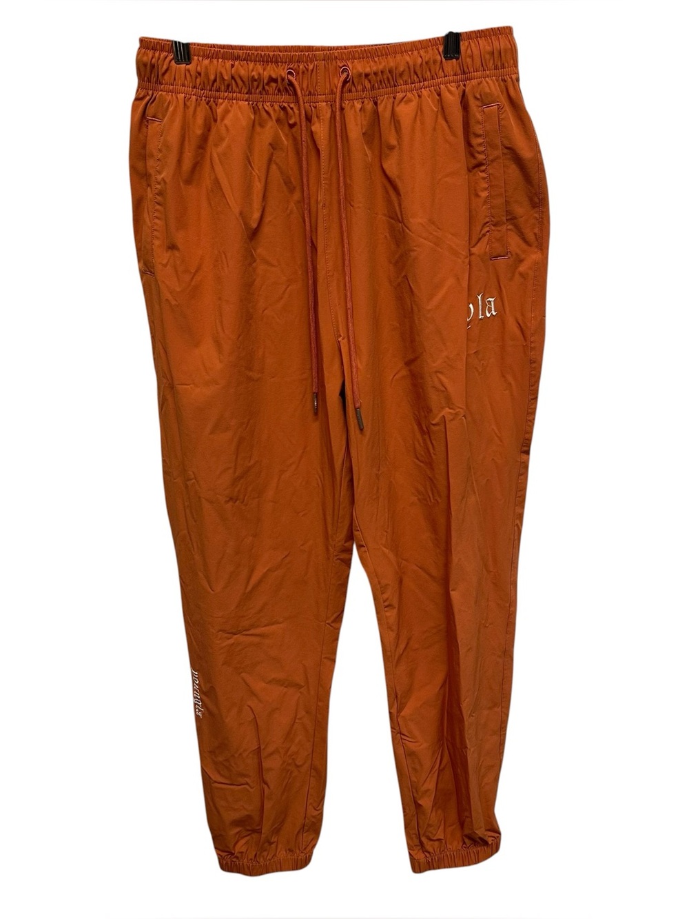 YoungLA effortless joggers orange mens large activewear pants